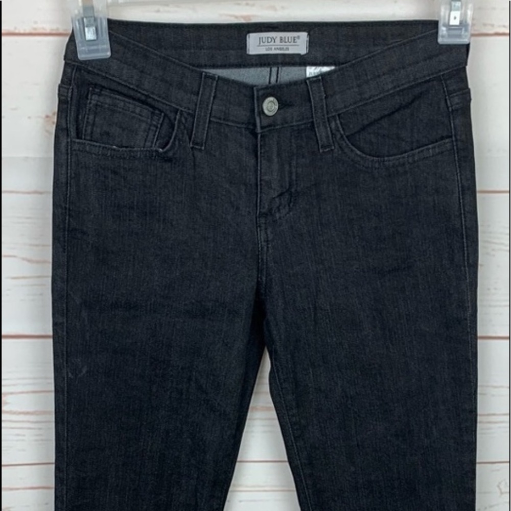 Judy Blue | Black Medium Wash Skinny Jeans